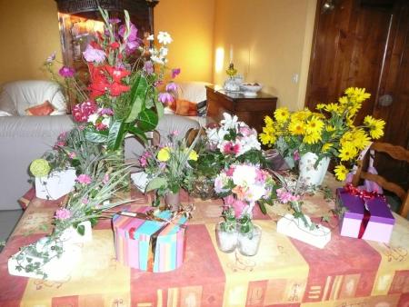 Les fleurs....